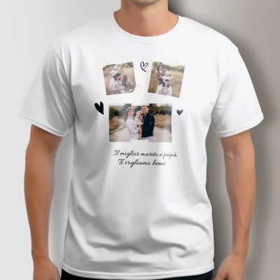 Maglietta personalizzata con la famiglia