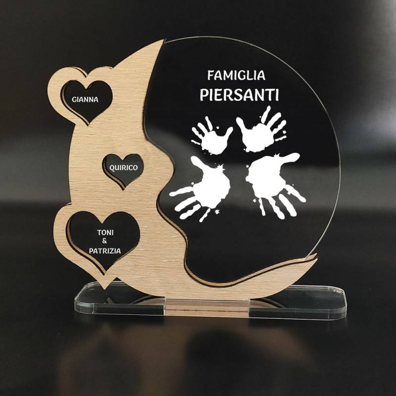 Trofeo Personalizzato - Trofeo Personalizzato in Legno e Plexiglas