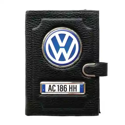 Portafoglio con scomparto per il denaro con clip - VW