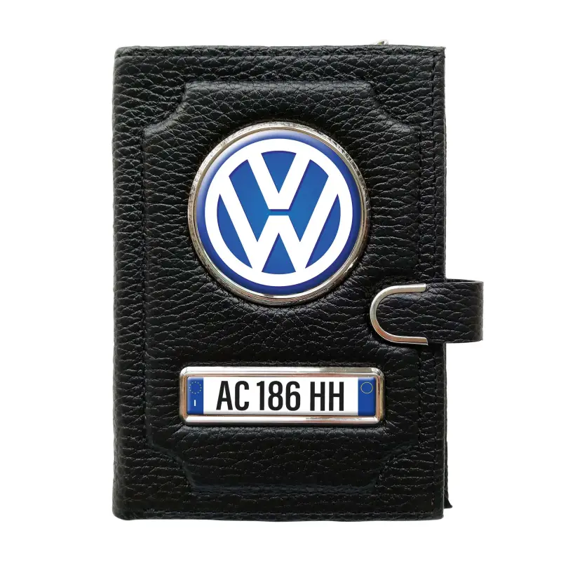 Portafoglio con scomparto per il denaro con clip - VW