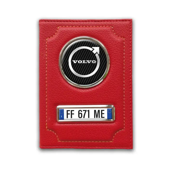 Portafoglio con scomparto - Volvo-Silver