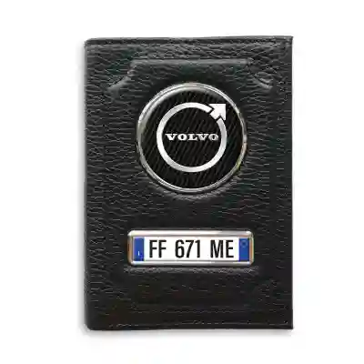 Portafoglio con scomparto - Volvo-Silver