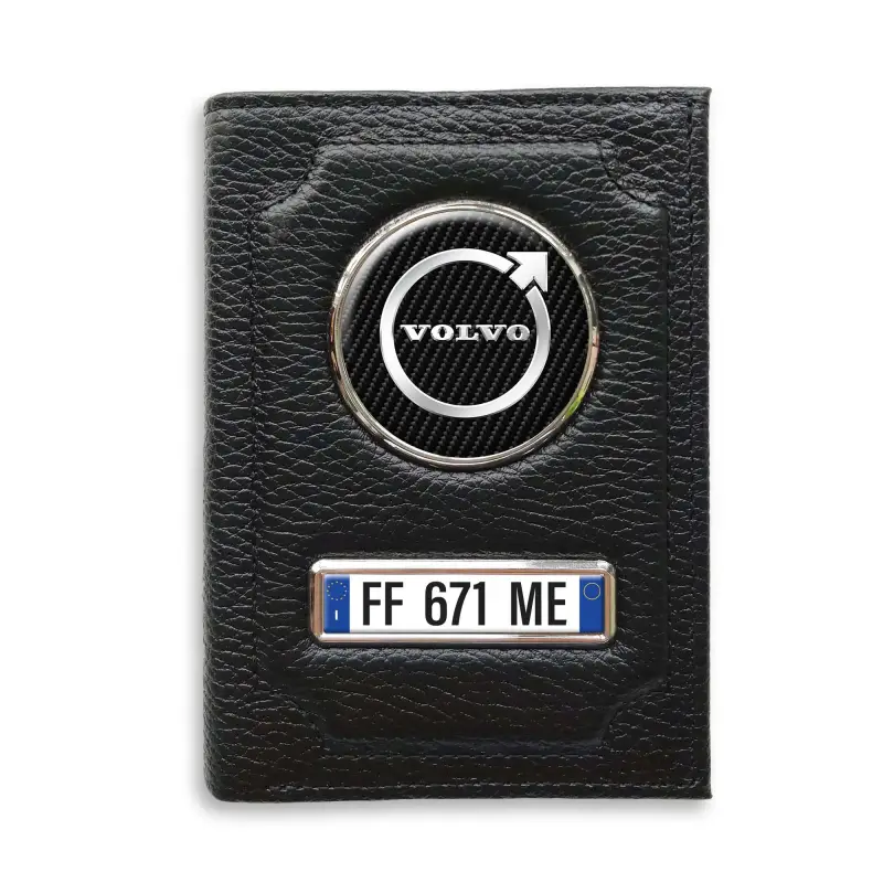 Portafoglio con scomparto - Volvo-Silver