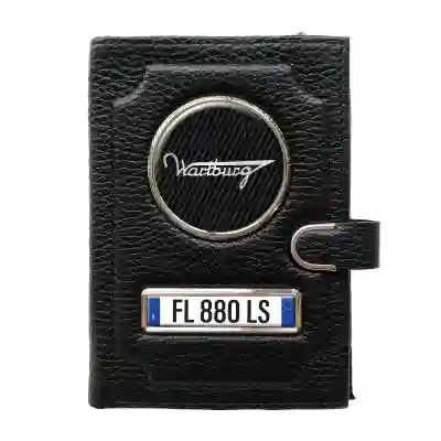 Portafoglio con scomparto per il denaro con clip - Wartburg