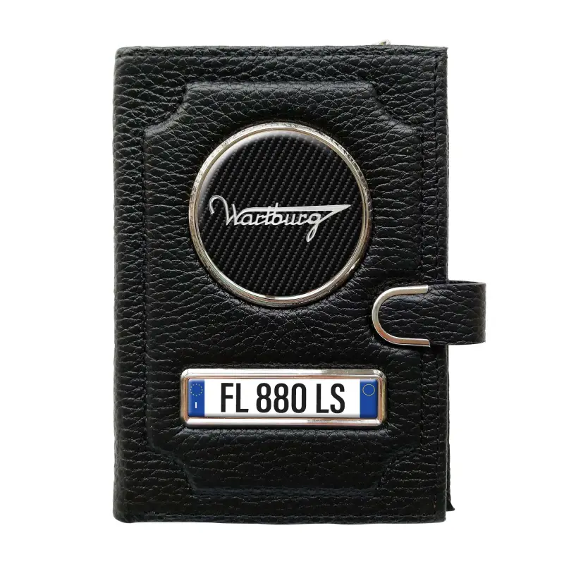Portafoglio con scomparto per il denaro con clip - Wartburg