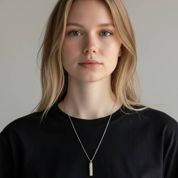 Collana con ciondolo personalizzato