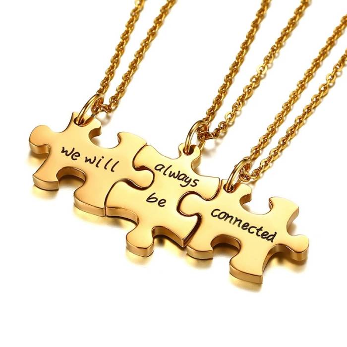 Collana puzzle personalizzata
