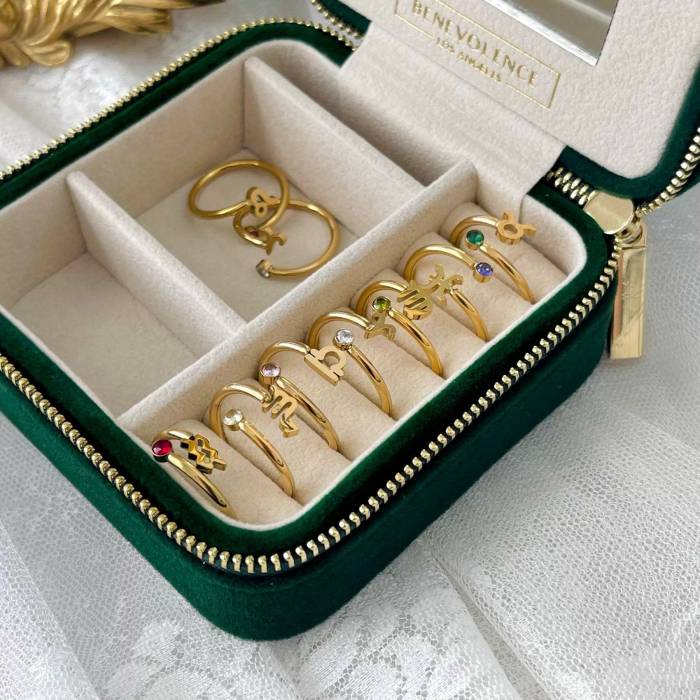 Anello personalizzato con il tuo segno zodiacale