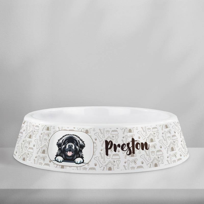 Ciotola per cani personalizzata in plastica - Razza del cane