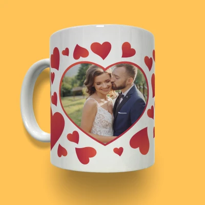 Tazza Personalizzata - Cuore con foto