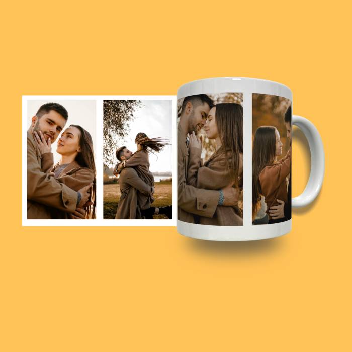 Tazza Personalizzata - Con 4 foto