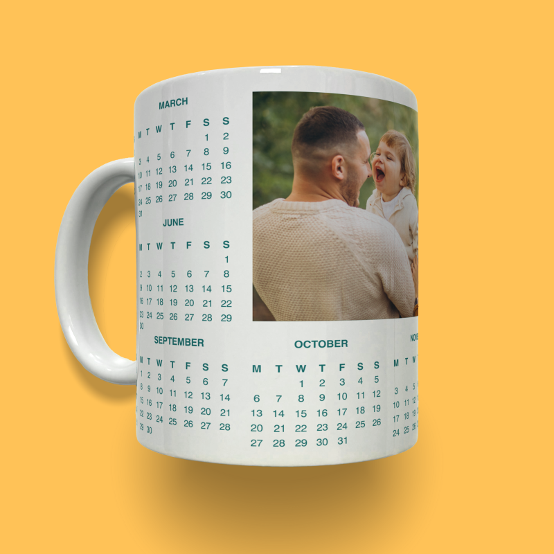 Tazza Personalizzata - Calendario