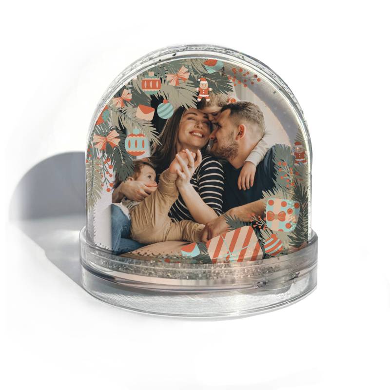 Palla di neve personalizzata – La gioia delle feste