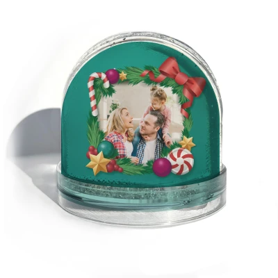 Palla di neve personalizzata – La magia delle feste