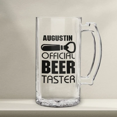 Boccale da birra personalizzato – Assaggiatore di birra