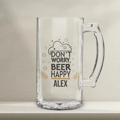 Boccale da birra personalizzato – Non preoccuparti