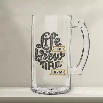 Boccale da birra personalizzato – Life is Brewtiful