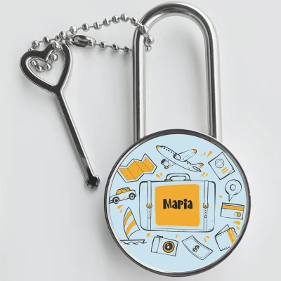 Lucchetto personalizzato – Viaggio
