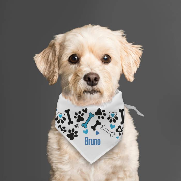 Bandana per cane - Ossa