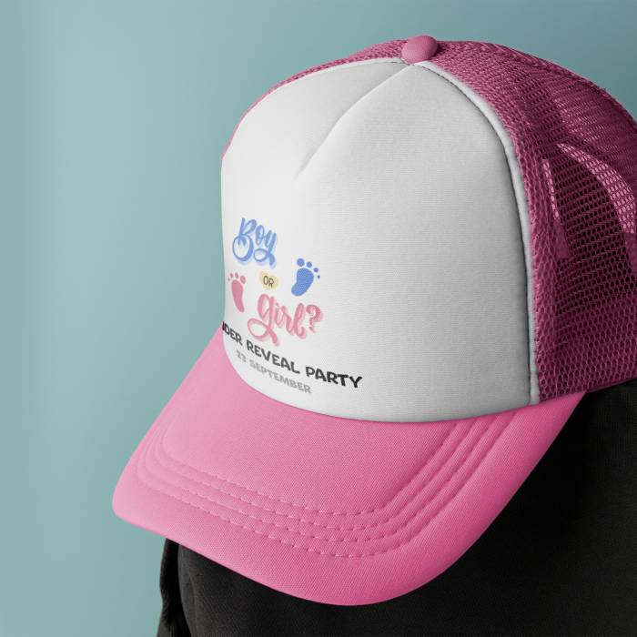 Cappello personalizzato - Gender reveal