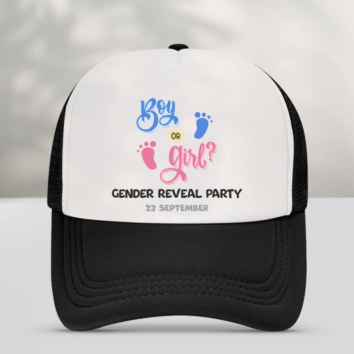 Cappello personalizzato - Gender reveal