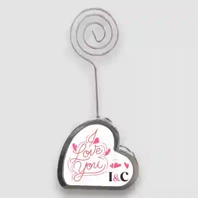 Supporto foto a cuore - I love you
