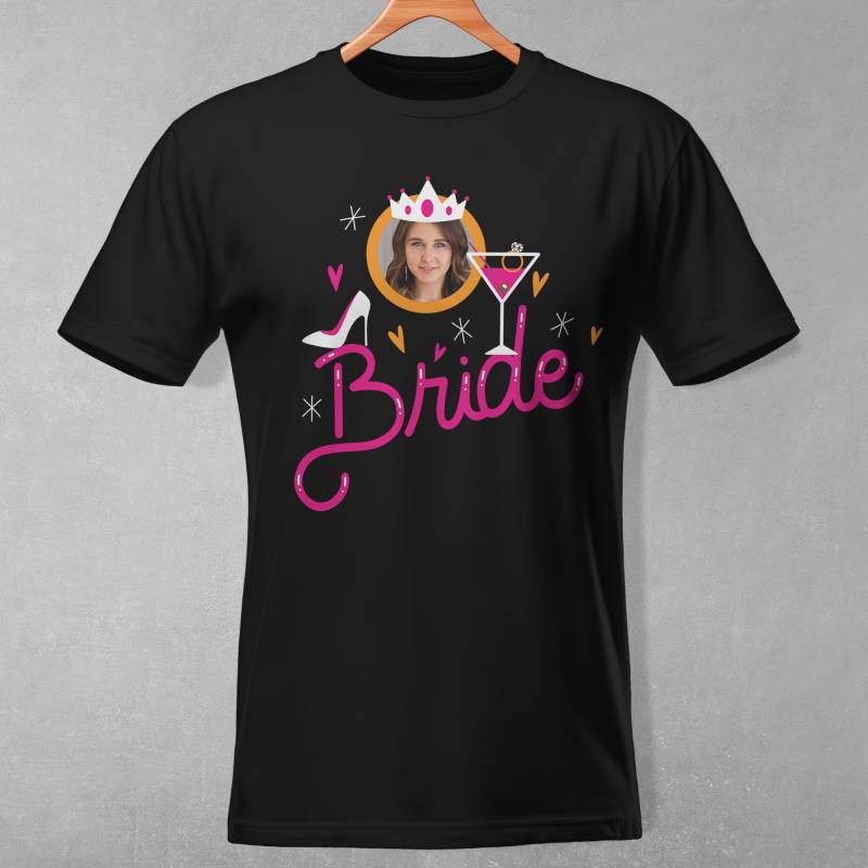 Maglietta personalizzata per l'addio al nubilato – Bride