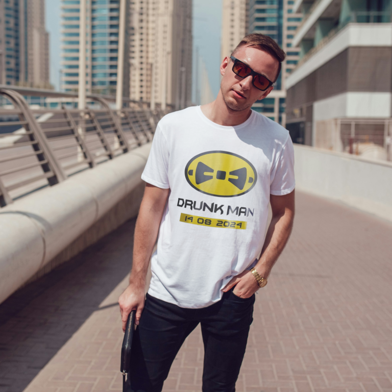 Maglietta personalizzata per l’addio al celibato – Beat man