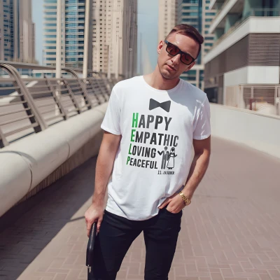 Maglietta personalizzata per l’addio al celibato - Help