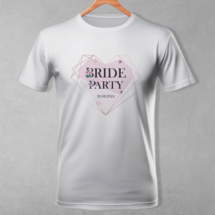 Maglietta personalizzata per l’addio al nubilato – Bride Party