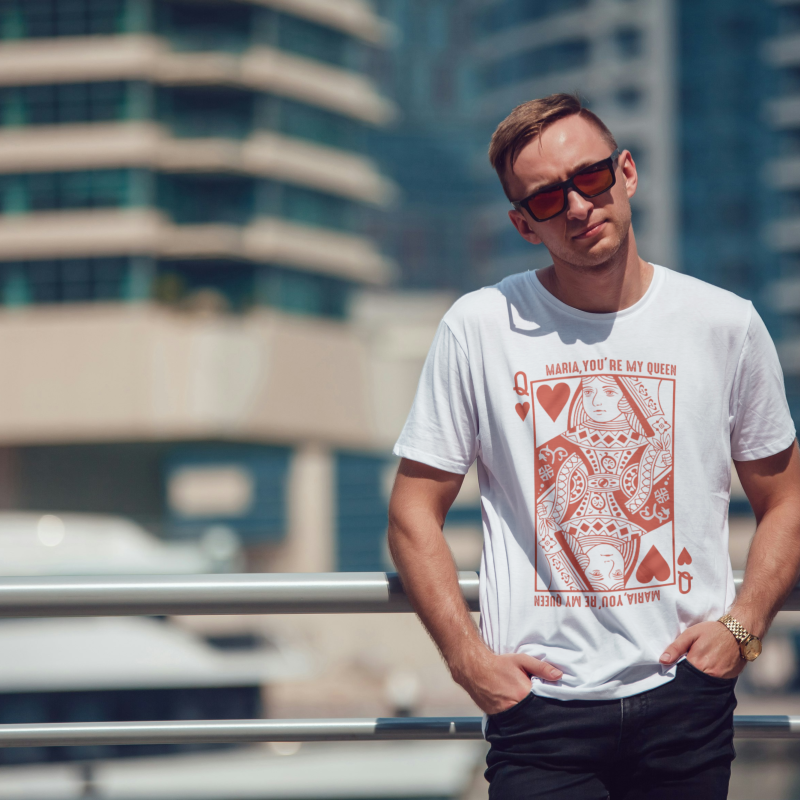 Maglietta personalizzata – Re di cuori
