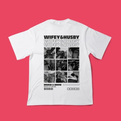 Maglietta personalizzata – Wifei & Husby