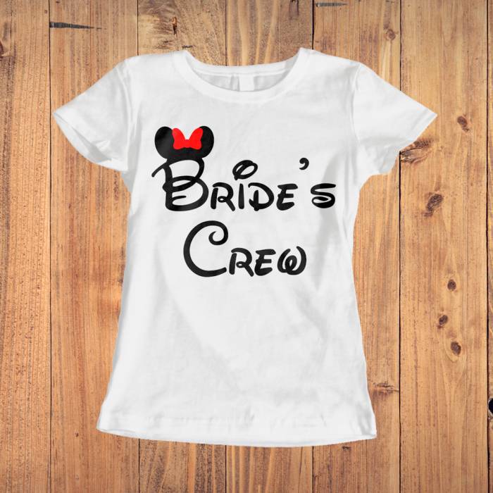 Maglietta personalizzata per l’addio al nubilato – Bride's Crew