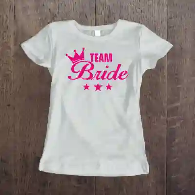 Maglietta personalizzata per l’addio al nubilato – Time Bride