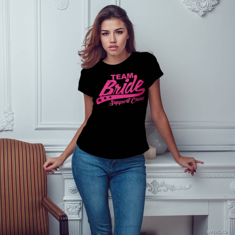 Maglietta personalizzata per l’addio al nubilato – Support Bride Crew