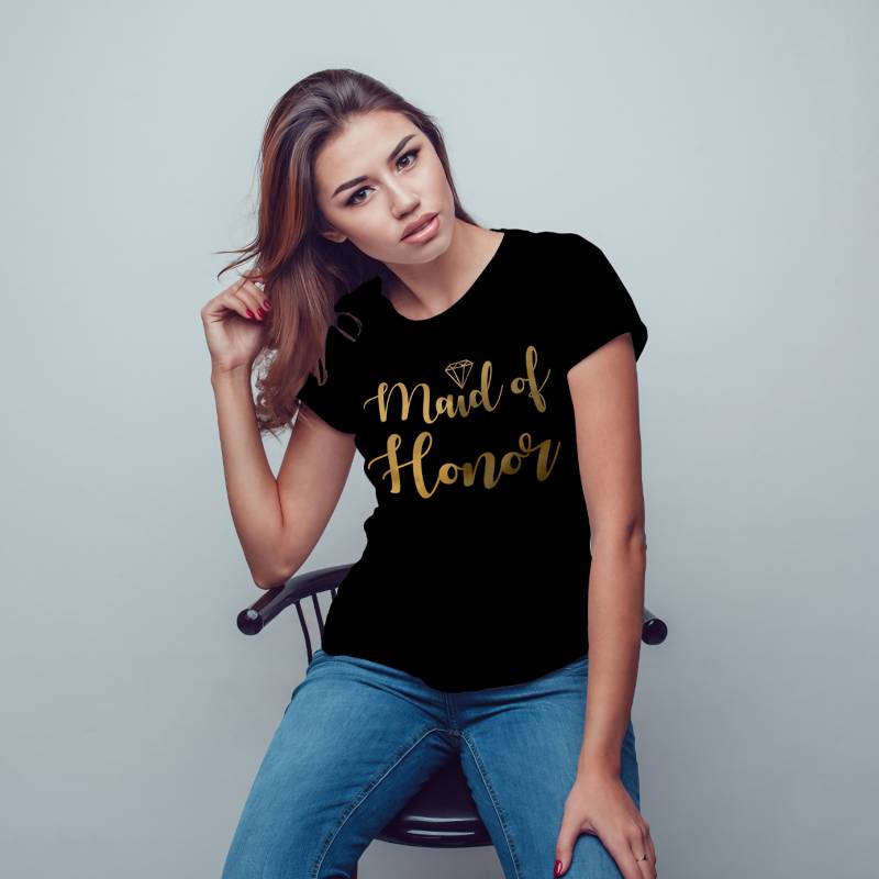 Maglietta personalizzata per l’addio al nubilato – Maid of honor