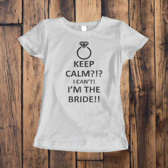 Maglietta personalizzata per la sposa - I'm the bride