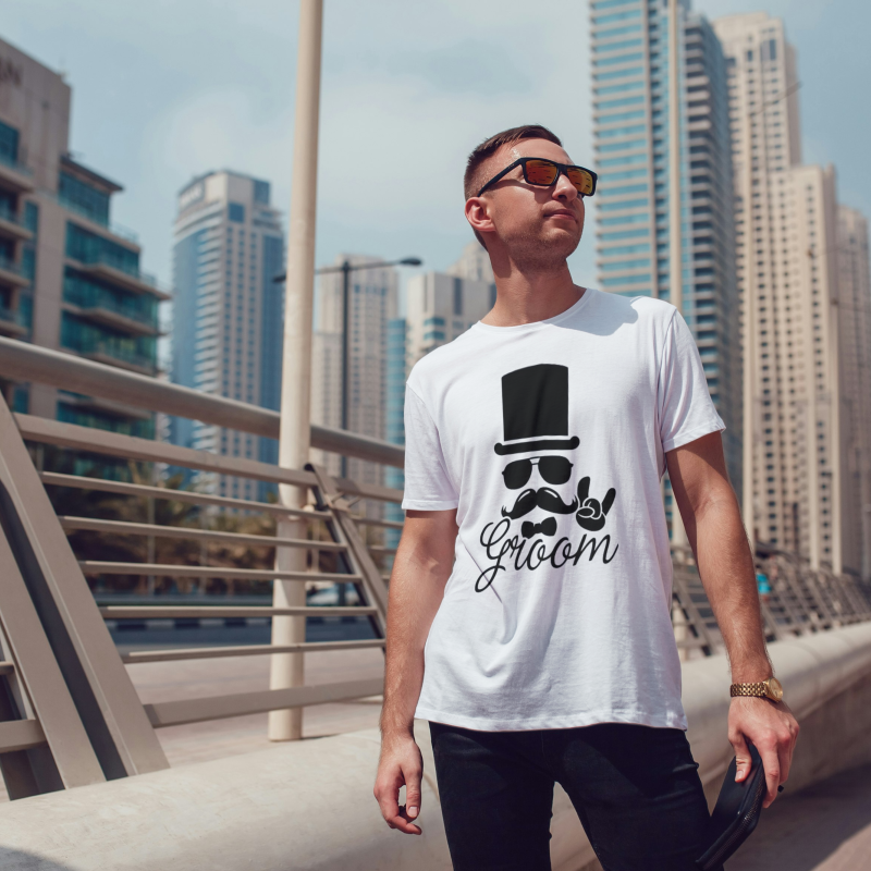 Maglietta personalizzata per l’addio al celibato – Groom