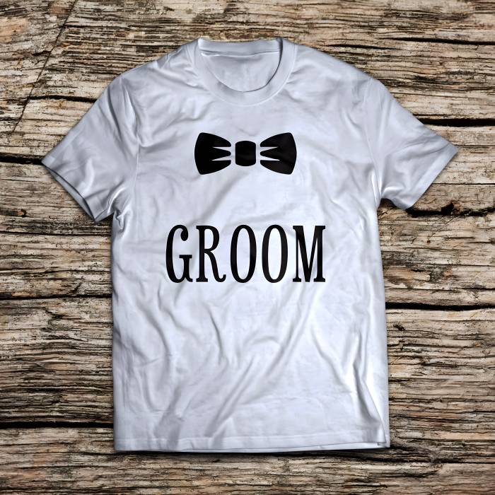 Maglietta personalizzata per l’addio al celibato – Future husband