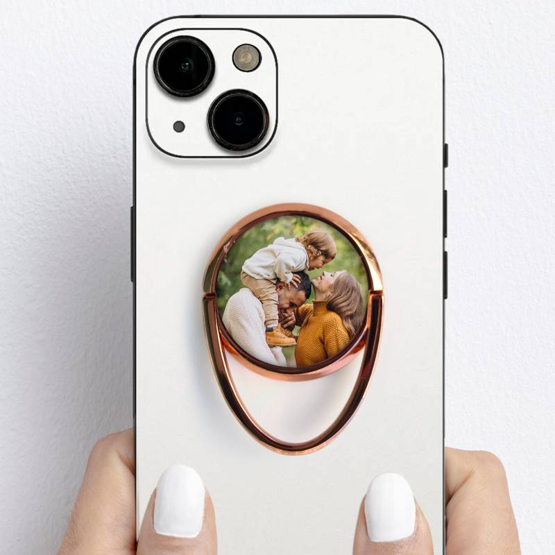 Supporto per telefono ad anello personalizzato – Con foto