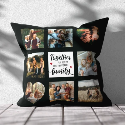 Cuscino personalizzato – Una famiglia bellissima