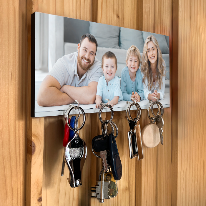 Portachiavi personalizzato – Con una sola immagine