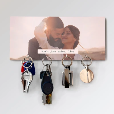 Portachiavi personalizzato – Non esistere soltanto, vivi