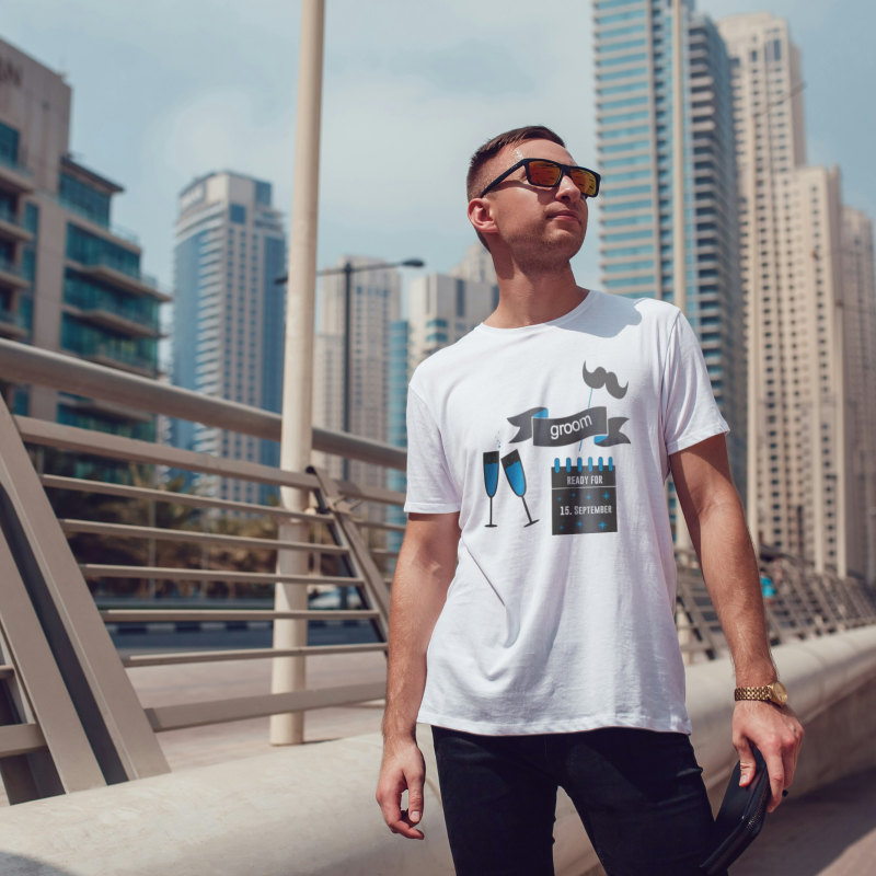 Maglietta personalizzata per l’addio al celibato - For the Groom