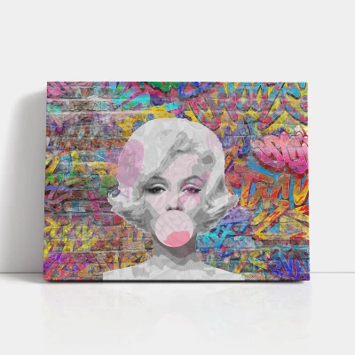 Quadri personalizzati - Viso bianco