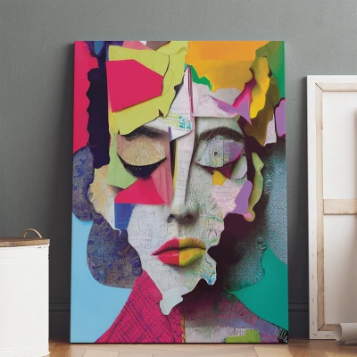 Quadro - Viso astratto