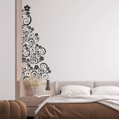 Adesivo murale floreale - Serenata di Petali
