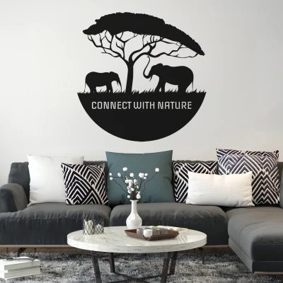 Adesivo per parete - Connect With Nature