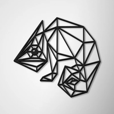 Decorazione murale Camaleonte