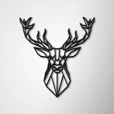 Decorazione murale Cervo